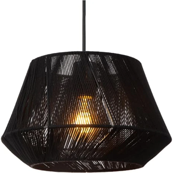 LUCIDE JESSICA Pendelleuchte, Ø 35,5 cm, höhenverstellbar, 3xE27, schwarz – Bild 5