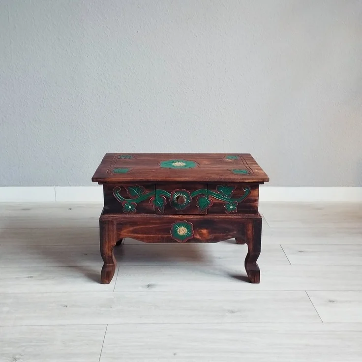 livasia Couchtisch livasia Couchtisch aus Bali, nachhaltig, handgefertigt, 59x39cm, handgefertigt – Bild 2