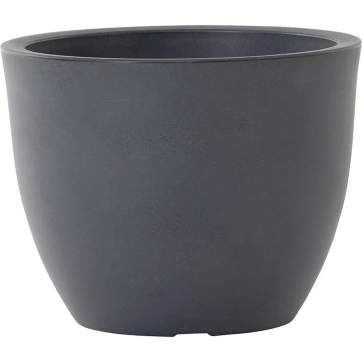 Siena Garden Pflanzgefäße BRISTOL anthrazit Ø 50x38,4 cm
