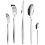 Karaca Besteck-Set Karaca Lizbon Besteckset 60 teiliges für 12 Personen Besteck Set (60-tlg), 12 Personen, Stahl