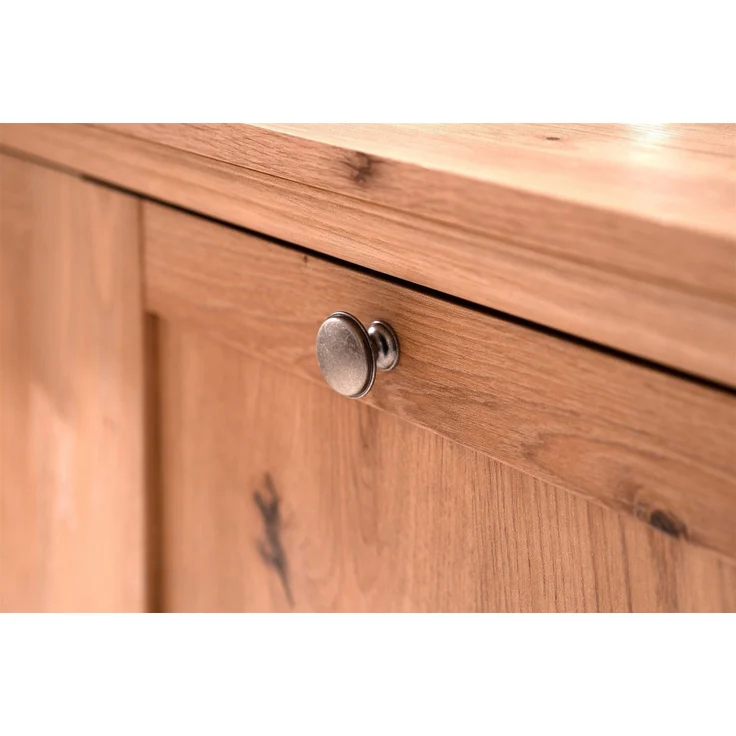 Buffet >Timber< Landhaus, 6 Türen, 3 Schubladen, in Glas / Artisan Eiche Dekor - 120x200x40cm (BxHxT) – Bild 8