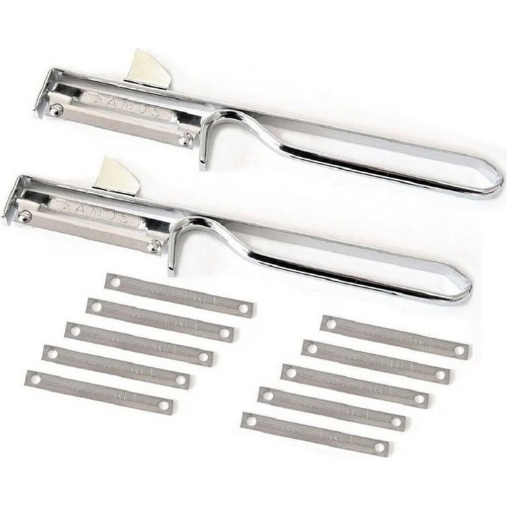 FAMOS | Doppelschäler Set | inklusive Ersatzklingen | effiziente Schäler für makellose Ergebnisse | langlebig & praktisch – Bild 3