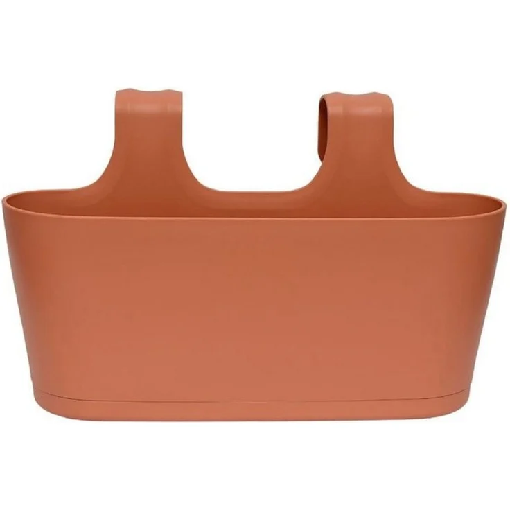 Engelland Blumenkasten Blumentopf zum Hängen (Vorteils-Set, 1 St, Fassungsvermögen je Topf 5,5 Liter), UV-Beständig, Frostbeständig, Wasserauffangschalen – Bild 4