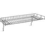 BURNHARD® Warmhalterost für WAYNE Balkongrill aus Edelstahl – zusätzliche Grillfläche & Temperaturzone, ideal zum Warmhalten, indirekten Grillen & Nachziehen von Steaks, Montage ohne Werkzeug - Multi-Color - #946340