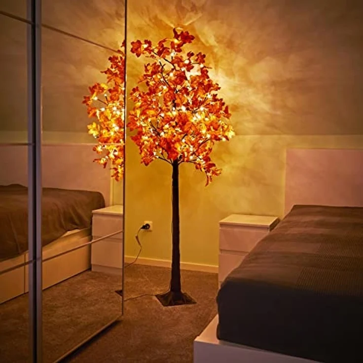 Northpoint LED Baum Herbstbaum Herbstdeko Lichtbaum in Ahorn-Optik In- & Outdoor – Bild 4