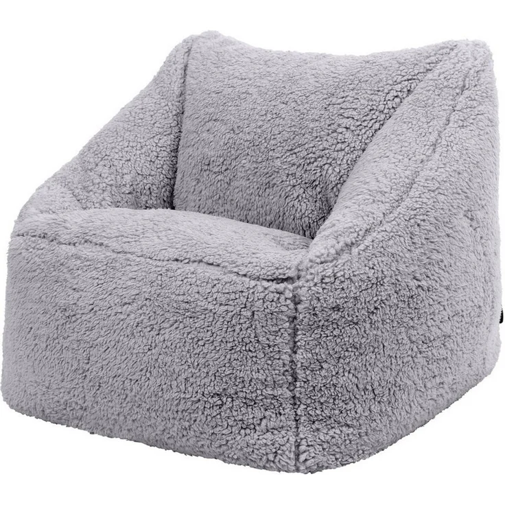 icon Sitzsack Sitzsack Flauschig für Kinder „Teddybär“, 55x44cm, Made in Germany, für Kinderzimmer – Bild 1