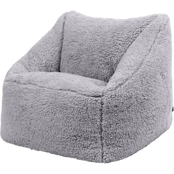 icon Sitzsack Sitzsack Flauschig für Kinder „Teddybär“, 55x44cm, Made in Germany, für Kinderzimmer