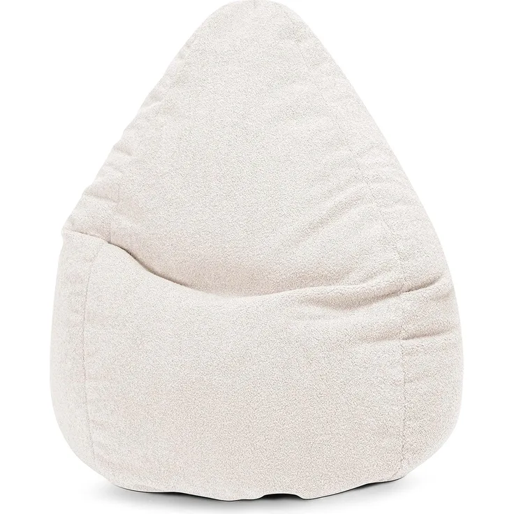 Sitting Point Sitzsack Wooly Fellimitat XL ca. 220L Natur