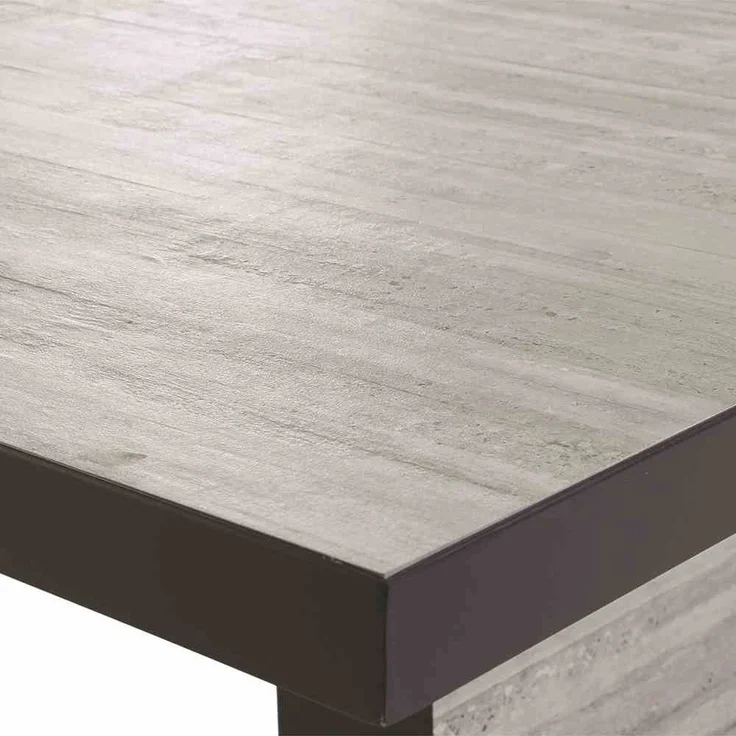 Siena Garden Lifttisch Bellani 140x85 cm Aluminium Keramik grau J04067 Loungetisch – Bild 5