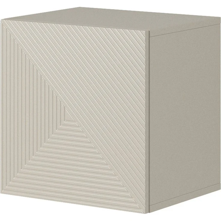 Lomadox Hängeschrank ADARE-141 40 cm breit, kaschmir mit gerillter Front, wandhängend – Bild 5