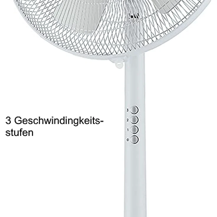 Cilio Standventilator Vento 45 Weiß – Bild 6