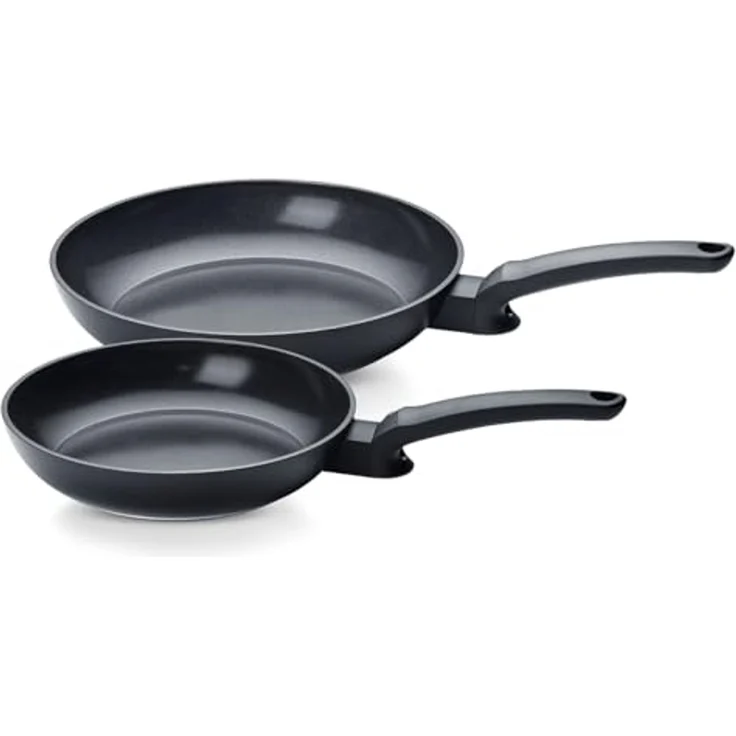 Fissler Pfannen-Set Ceratal® Evo Classic, Aluminium (Set, 1x Bratpfanne 24 cm + 1x Bratpfanne 28 cm), 2-teiliges Keramikpfannen-Set – Bild 1