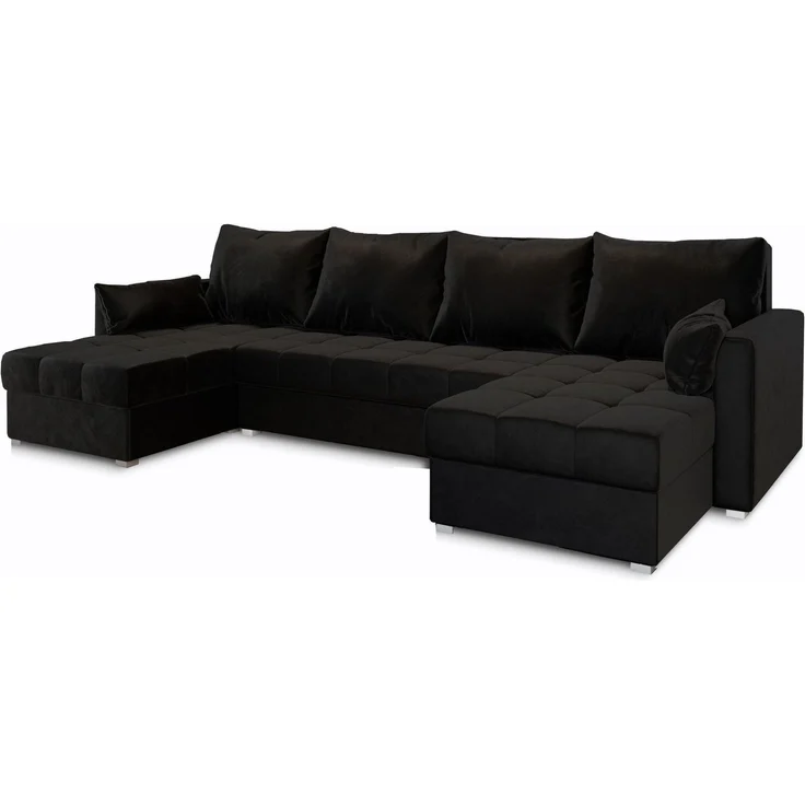 Masseno Ecksofa NAKO mit Schlaffunktion U-Form, Sofa mit Bettkasten – Bild 1