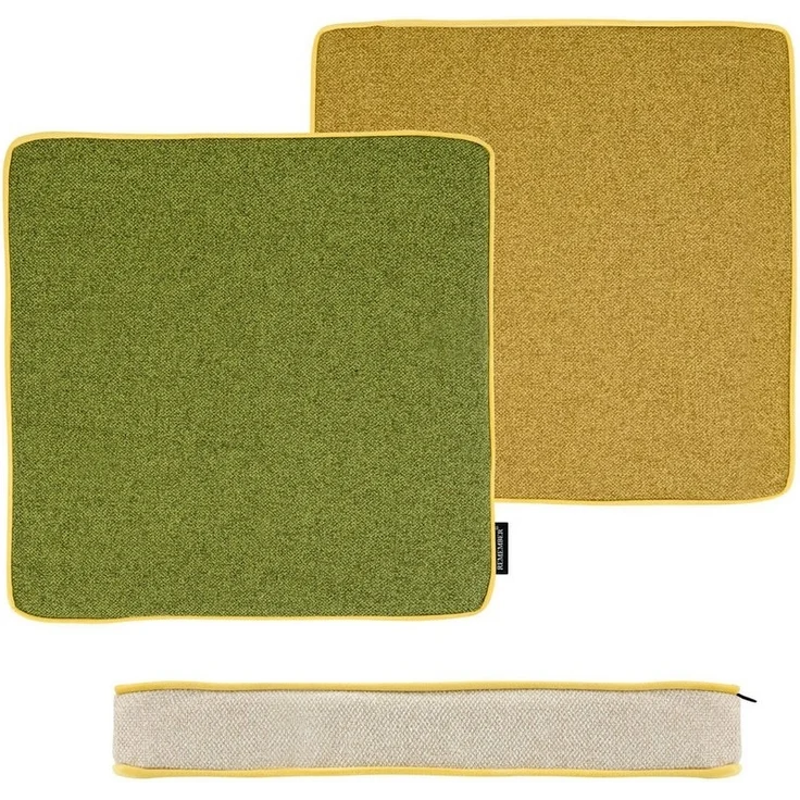 Sitzkissen inkl. Füllung B:40, T:40, H:5 cm - Remember Wasabi – Bild 5