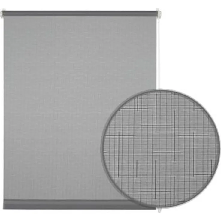 Gardinia Easyfix Rollo Uni, Hellgrau, 150x100 cm