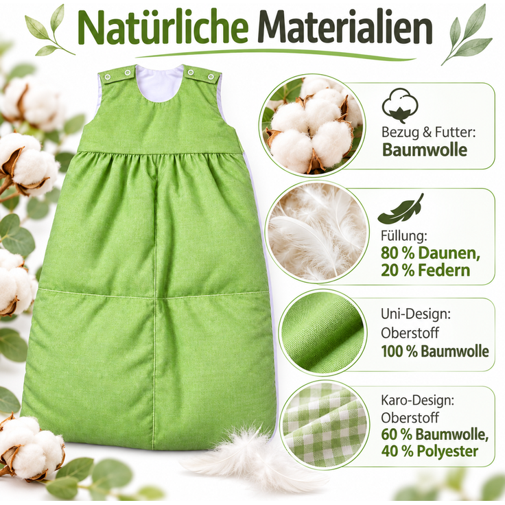 Odenwälder Daunen-Schlafsack Thermo-Nest TOP – Bild 7