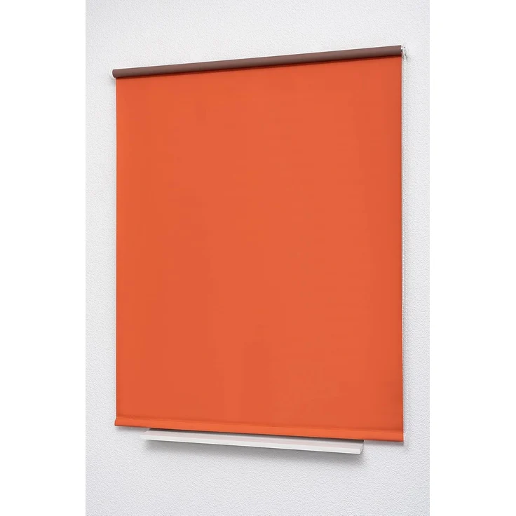 Lysel Outlet - Verdunkelungsrollo Shiny Rostorange, (B x H) 122.50cm x 175cm in orange/rostorange – Bild 6
