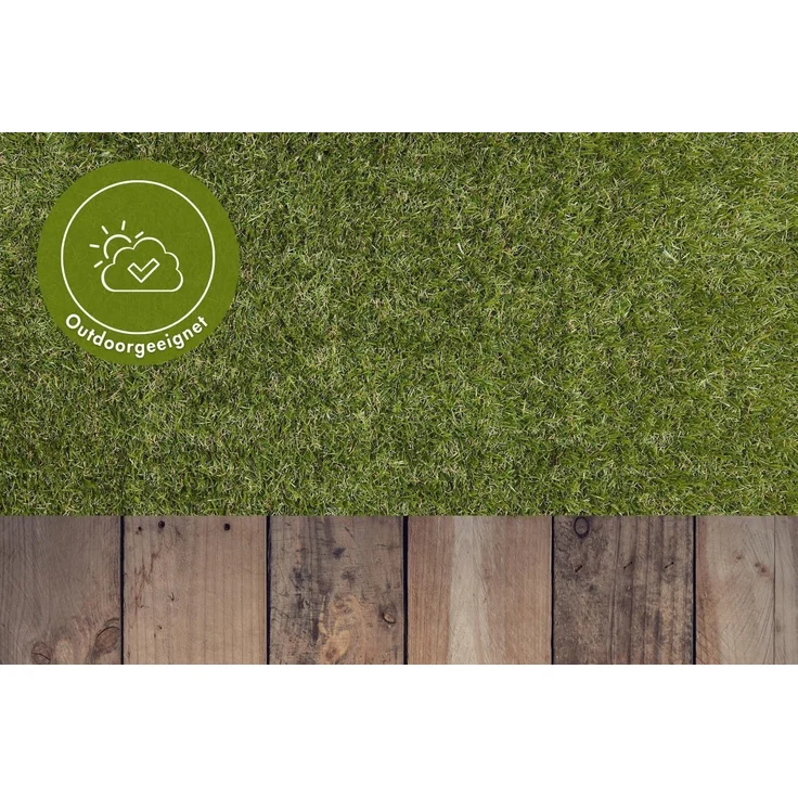 Kunstrasen Rasenteppich 200x300 cm Grün Outdoor Balkon Camping Hochwertig – Bild 8
