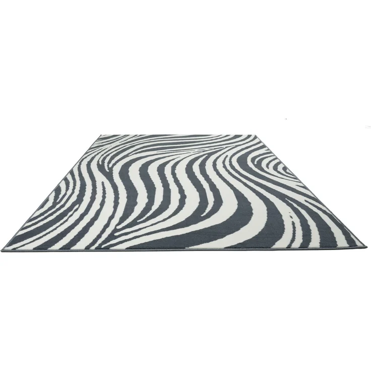 OTTO home Teppich Liaa in Wellen Design, softer Kurzflor, rechteckig, Höhe: 7 mm, 3D-Optik, Scandi-Look, Wohnzimmer, Esszimmer, Schlafzimmer – Bild 3