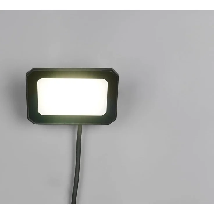 LED Flutlichtstrahler FUNCHAL 30W Aluminium Schwarz, IP65, Breite 14,5cm – Bild 5