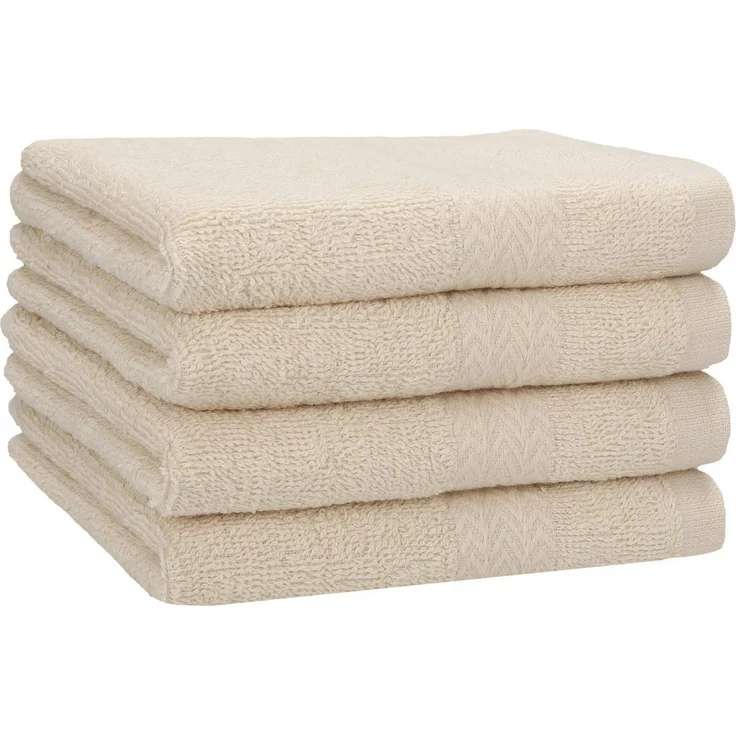 Betz Handtuch 4 Stück Handtücher Set Premium Größe 50 x 100 cm, 100% Baumwolle (4-St) – Bild 1