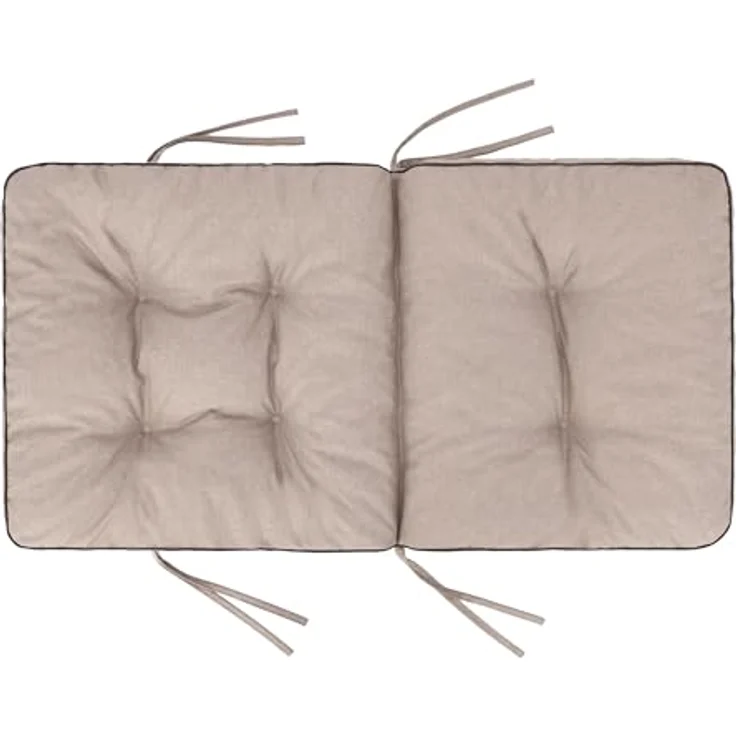 Bjird Bankauflage Venus 50 cm, 60 cm, 100 cm, 120 cm, 150 cm, 180 cm, (3 St), für Gartenbank und Hollywoodschaukel – Bild 14