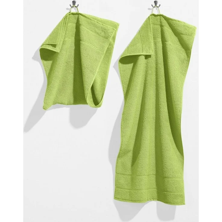 Erwin Müller Gästehandtuch Gästetuch "Karlsruhe" 2er-Pack, Frottier, Walk-Frottier Uni – Bild 3