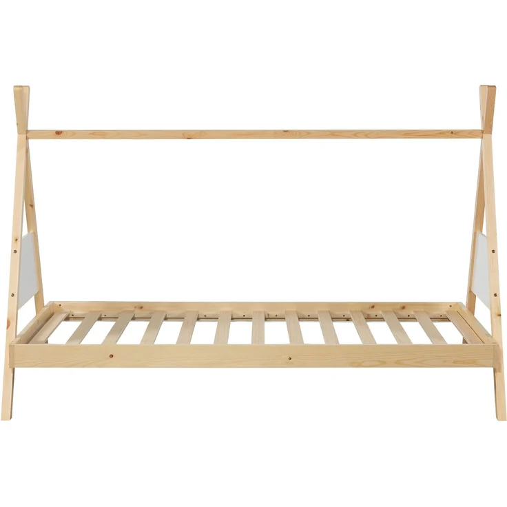 Tipi-Bett Siikajoki 90x200cm Kiefernholz Natur [en. casa] – Bild 5
