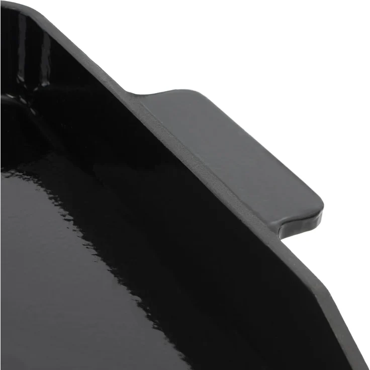 BBQ-Toro Grillplatte Gusseisen, 59 x 41 cm, BBQ Plancha emailliert, Grillpfanne – Bild 4