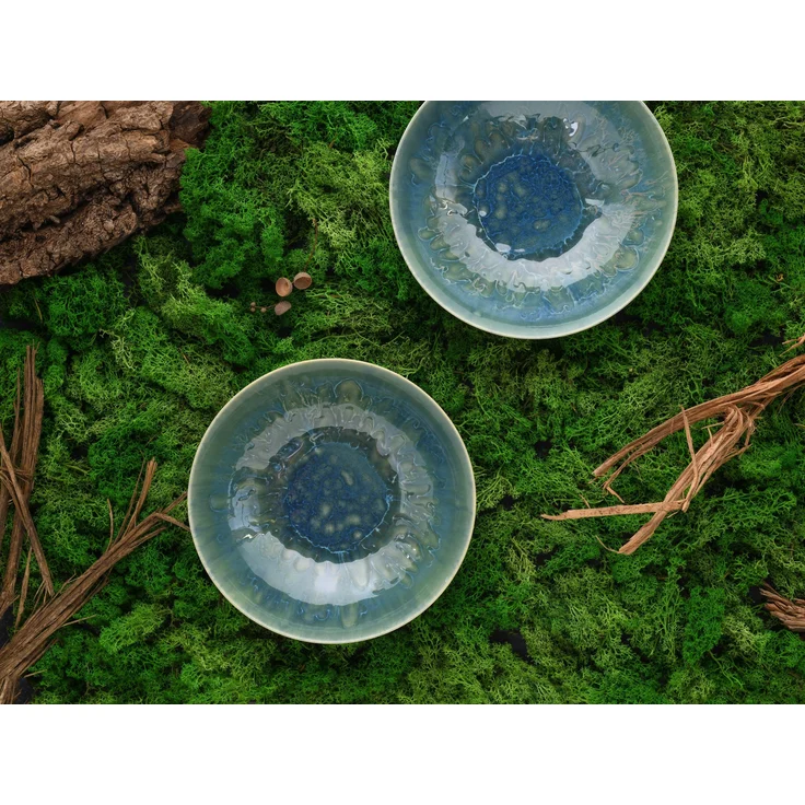Yuki Grün-blau, Salatschüssel 2-tlg (mo) – Bild 6
