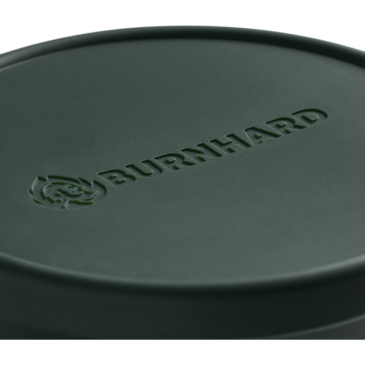 BURNHARD Pizzaballenbox mit Deckel, luftdicht, 6er-Set aus BPA-freiem Silikon, stapelbar, temperaturbeständig (-20 bis 230 °C), ideal für Stückgare, Einfrieren & Backen - Grau, Grün - #946392 – Bild 8