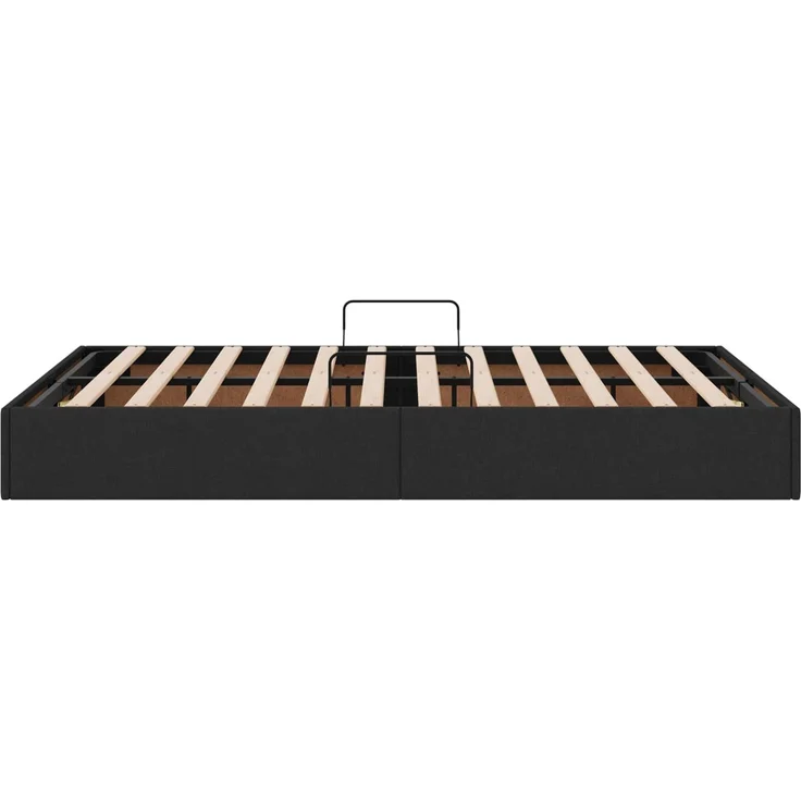 vidaXL Ottoman Bettgestell mit Speicher Schwarz 120 x 200 cm Stoff 3442816 – Bild 8
