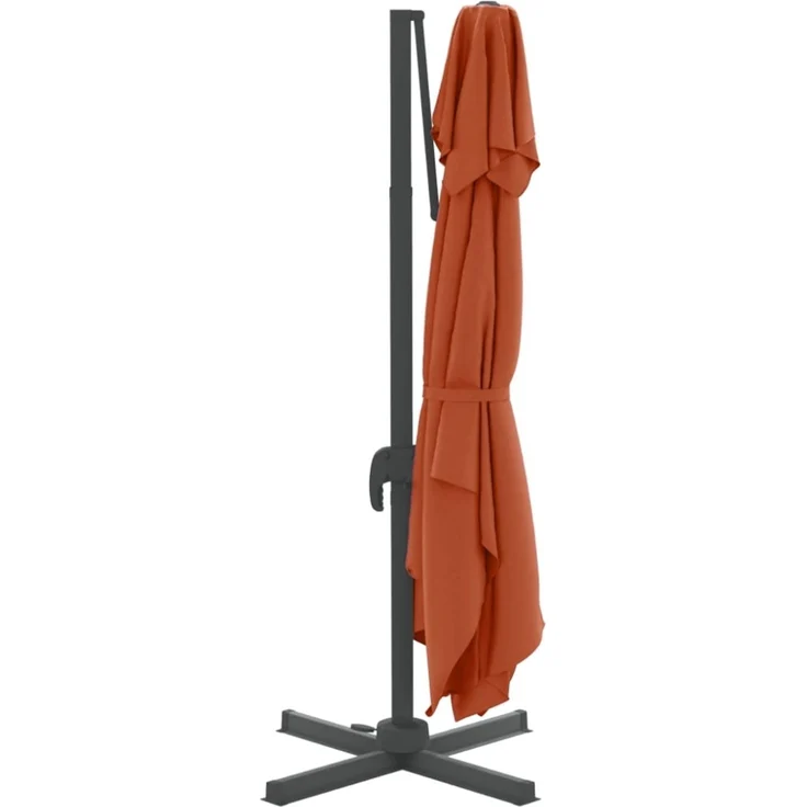 vidaXL Ampelschirm mit Doppeldach Terrakotta 400x300 cm 319958 – Bild 3