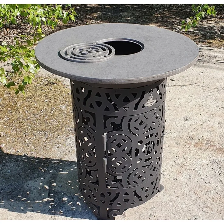 Grill Feuerplatte Olympic für Garten und Terrasse