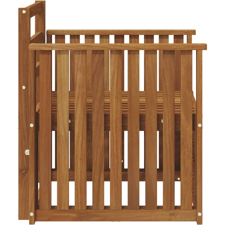 vidaXL Outdoor-Sofagarnitur Natur Massivholz Akazie 3436349 – Bild 4