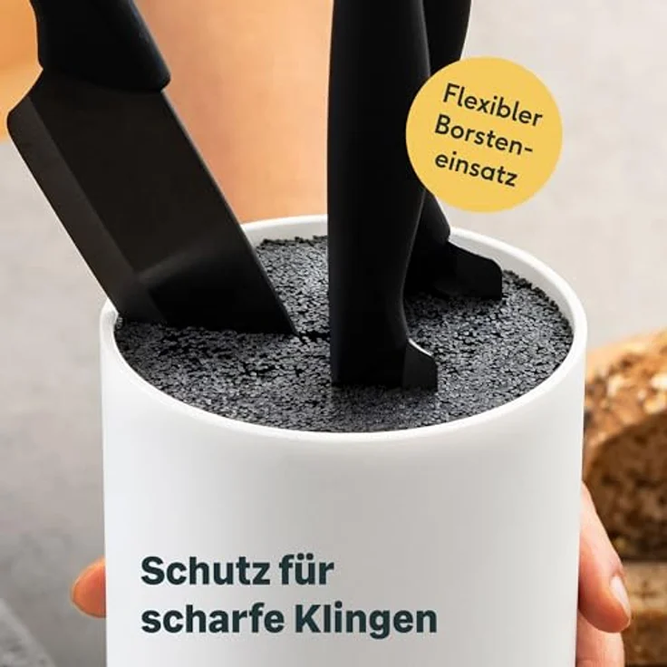 SILBERTHAL Messerblock Unbestückt, flexibler Borsteneinsatz – Bild 4