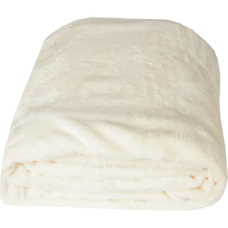 Kuscheldecke "Celina" Champanger 220x240 cm – Bild 8