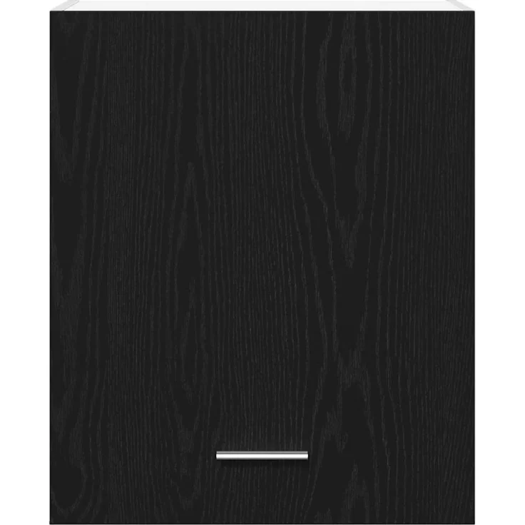 vidaXL Hängeschrank Schwarz Eichen-Optik 50 x 31 x 60 cm Holzwerkstoff 863142 – Bild 7