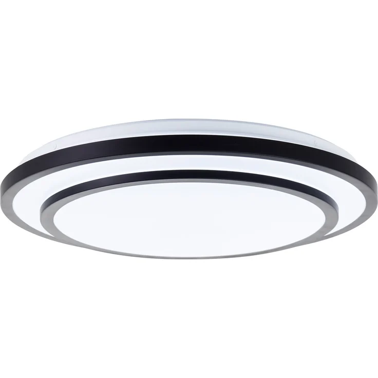 Brilliant LED Wand- und Deckenleuchte Luciano G80564A76 Wohnzimmer, Schlafzimmer Metall/Kunststoff Indoor Decke schwarz - LED fest integriert – Bild 5