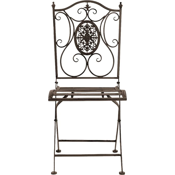 CLP 2er Set Gartenstühle Sibell,bronze – Bild 3