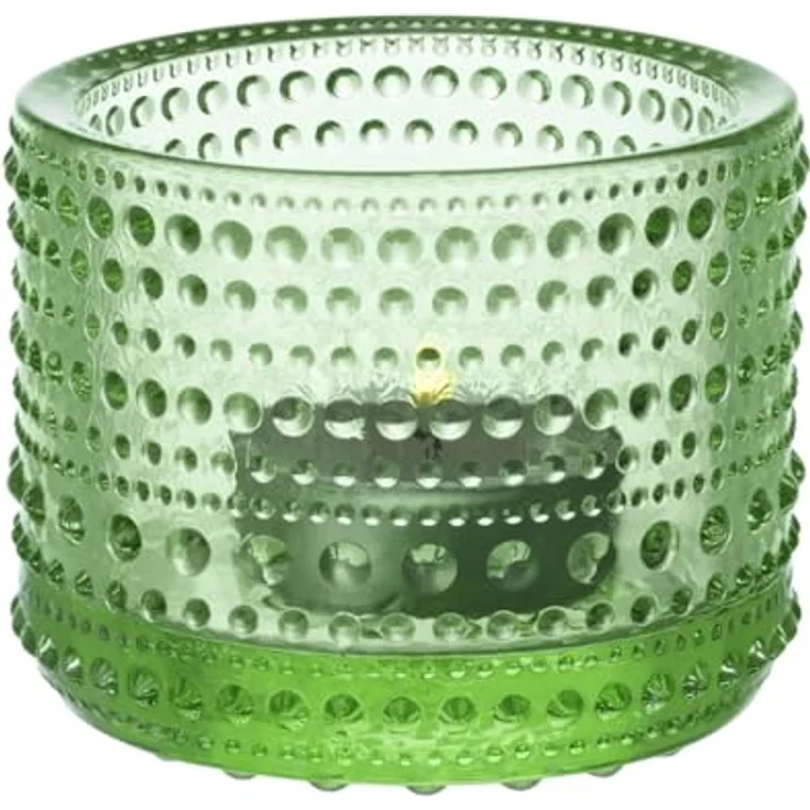 iittala Kastehelmi Windlicht apfelgrün 64 mm – Bild 2