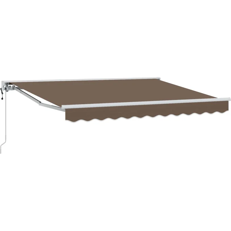 vidaXL Elektrische ausziehbare Markise Taupe 4,5 × 3 m 3426251 – Bild 2