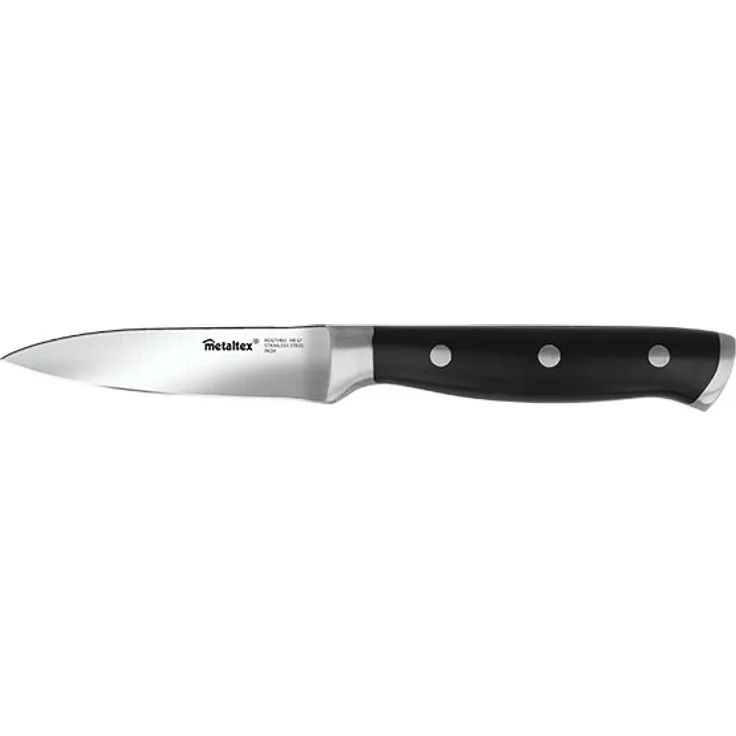 Metaltex 255964000 Magnifica Line Schälmesser 20 cm mit genietetem Griff