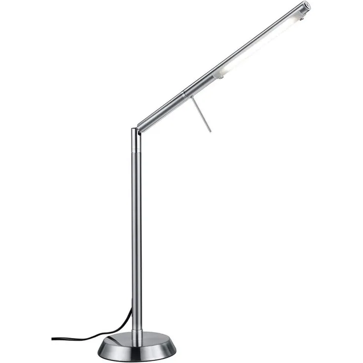 Trio Tischleuchte LED, Metall nickel matt, 85 x 15 x 15 cm