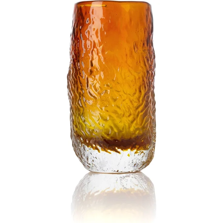 Das Marbella Glow Highball Glas - Bernstein