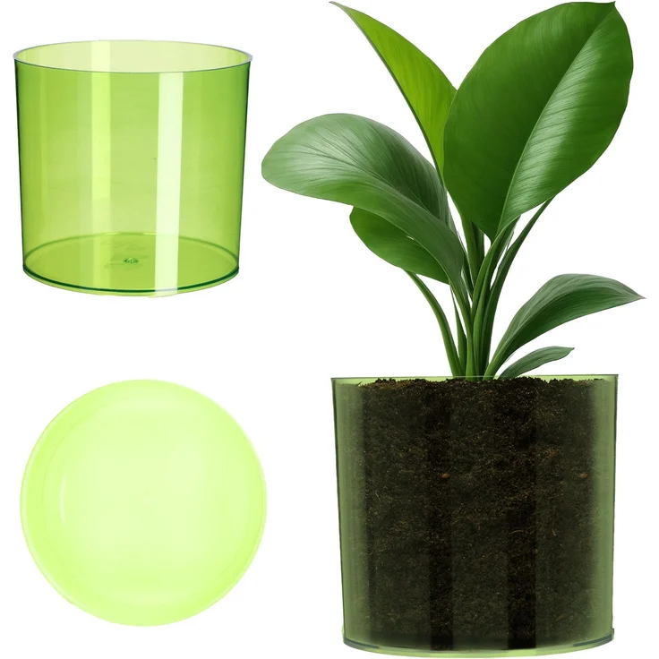 KADAX Blumentopf-Abdeckung, ovaler Blumentopf, 12,5 cm – Bild 1