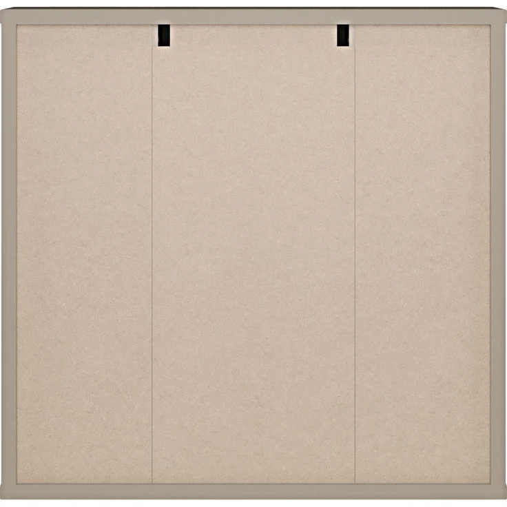Badezimmerspiegelschrank >ALICE SPRINGS< in Taupe / Spiegel - 74,5x72x23,8cm (BxHxT) – Bild 6