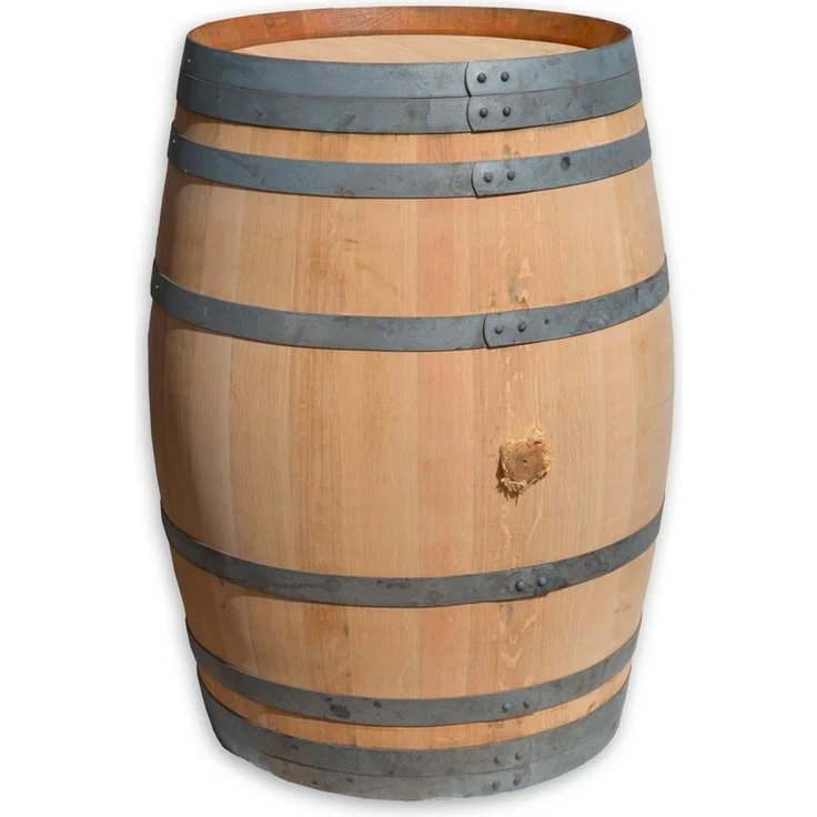 Temesso Stehtisch 225L GESCHLIFFENES Weinfass, Barriquefass als Stehtisch – Bild 1