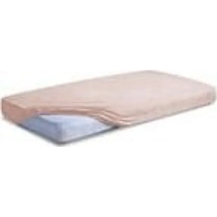 BabyMatex Bettlaken aus Bambus mit Gummizug für Babybett 120x60 - beige