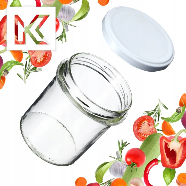 KADAX 10x Glas 350 ml für Marmelade, Honig, Fleischkapseln Fi82 – Bild 4